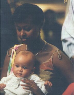 Axel-Gitego et sa maman, tous deux recueillis